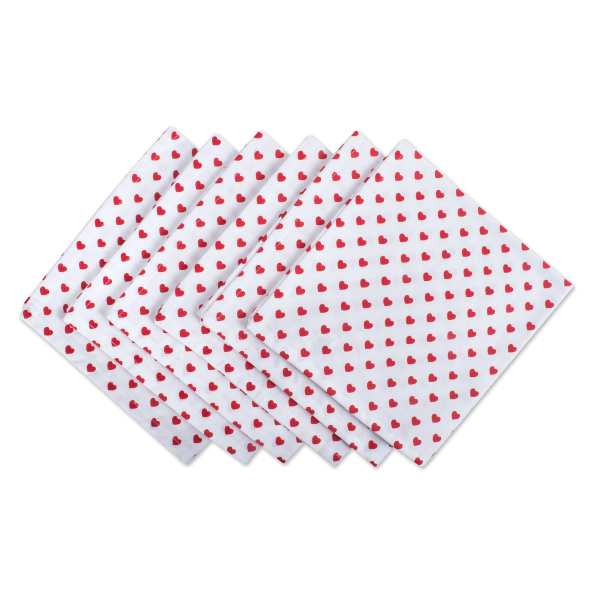 DII® Lil Hearts Napkins, 6ct.
